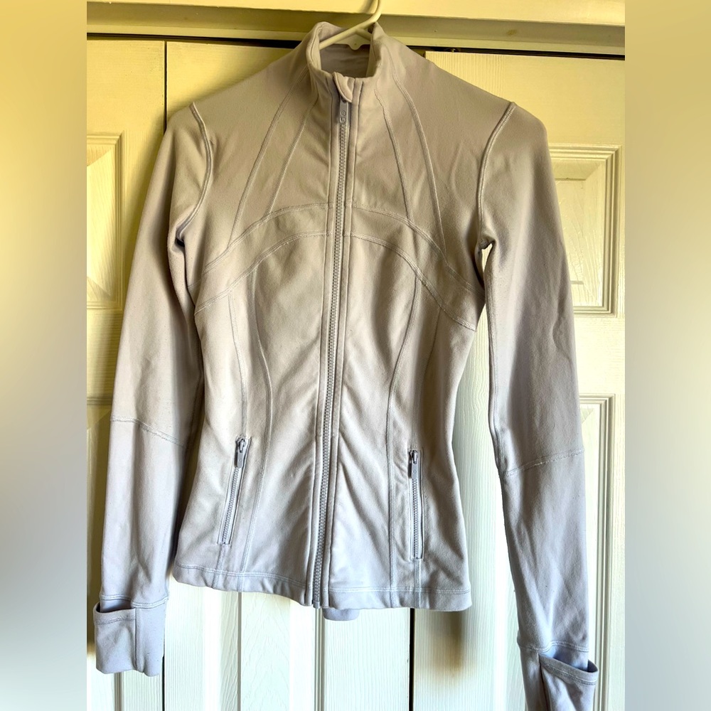 Lululemon Define Jacket Light Blue Size 2